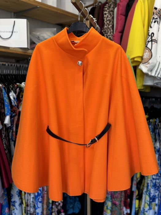 Capa Dama lunga - orange [1]