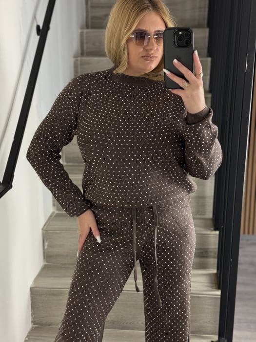 Compleu din tricot  Choco Shine [2]
