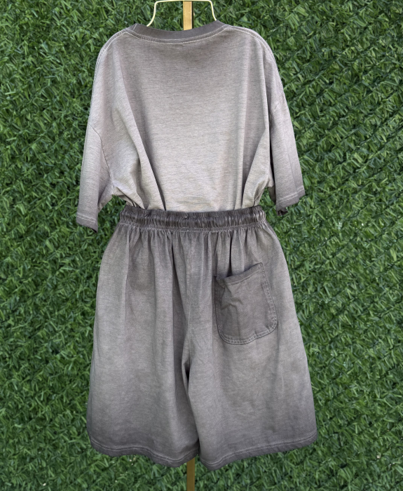 Compleu din bumbac premium Grey [3]