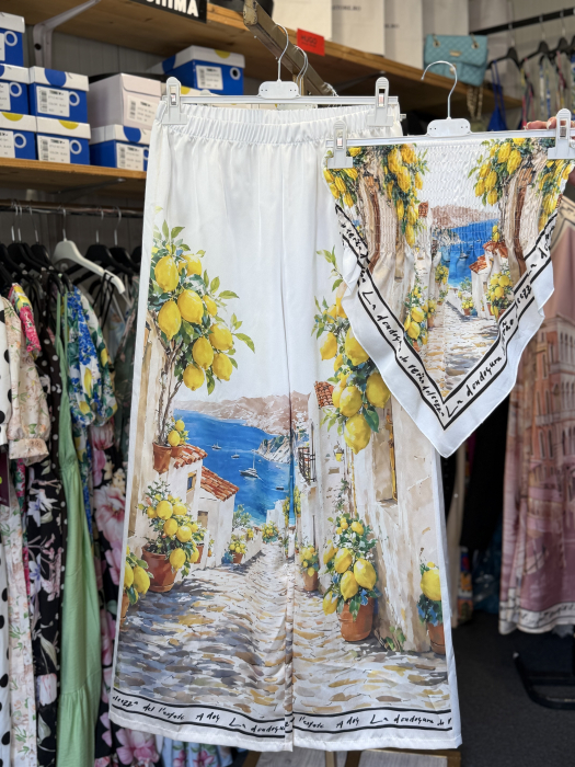 Compleu Amalfi Limone alb [3]