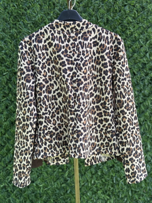Jacheta Balmi piele intoarsa print [2]