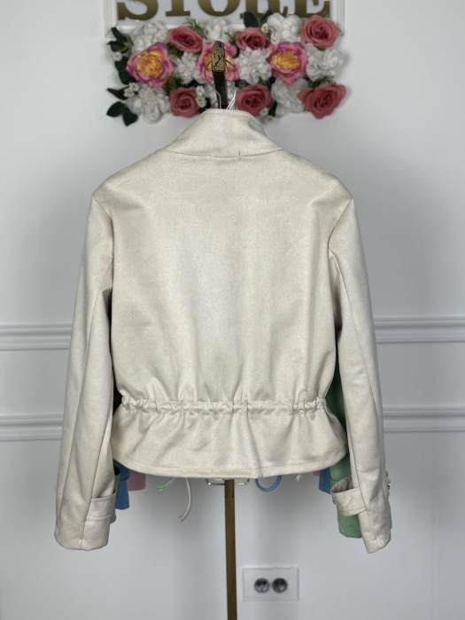 Jachetă Velvet -Bej [2]