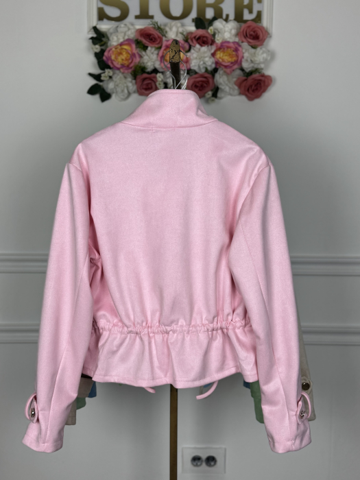 Jachetă Velvet -Rose [2]
