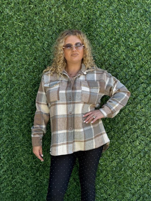 Jacketa stil Cămașă [1]