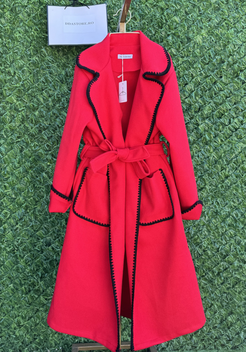 Palton Gossy - roșu [3]