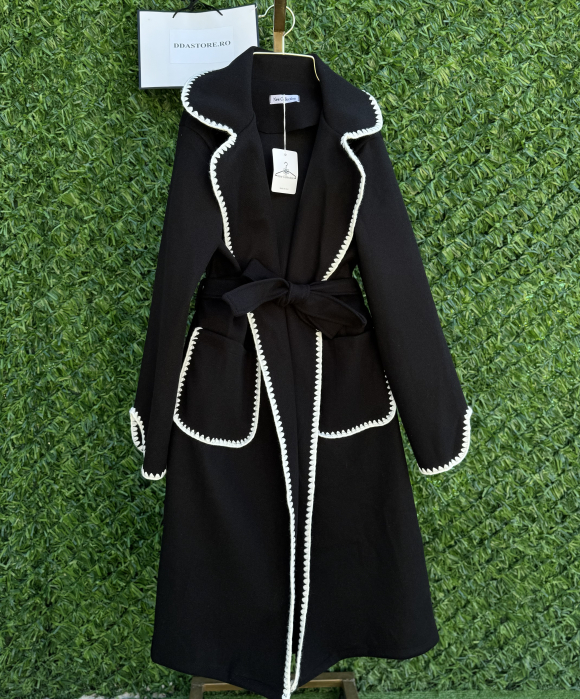 Palton Gossy-negru [3]