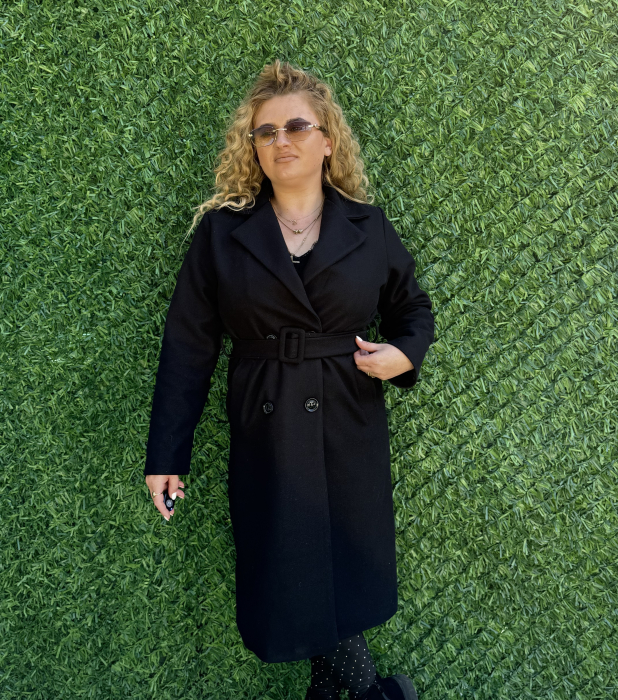 Palton Olly-negru [4]