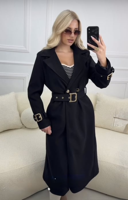 Palton Tailor- negru [1]