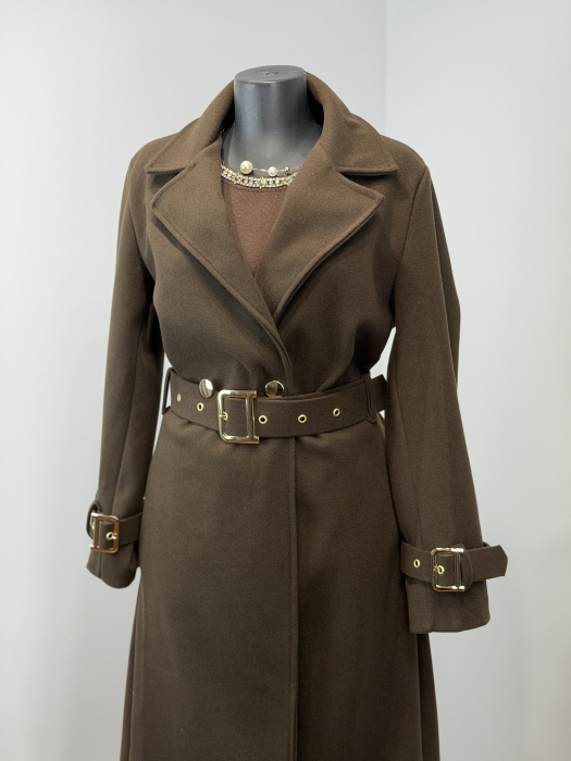 Palton Tailor-  Maro inchis [3]