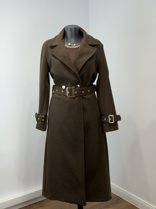 Palton Tailor-  Maro inchis [4]