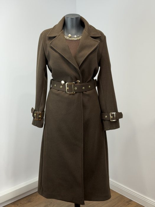 Palton Tailor-  Maro inchis [2]