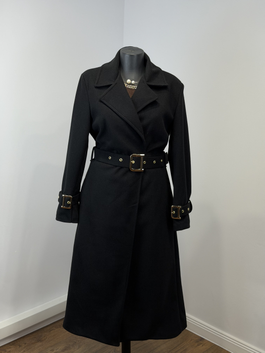 Palton Tailor-  Negru - [4]