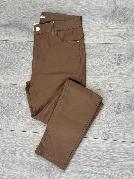 Pantaloni Piele Eco Maro [1]