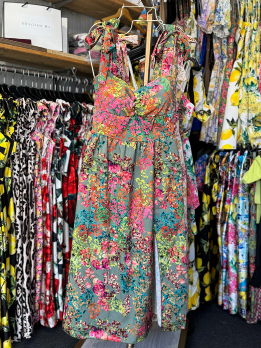 Rochie Ava kaki [2]