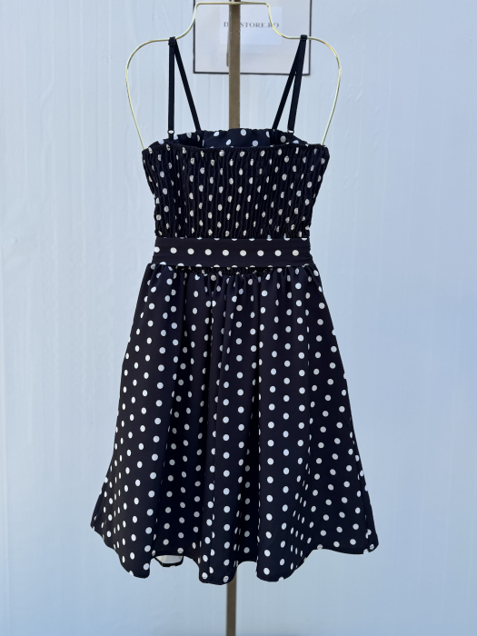 Rochie Parisian Dots - Negru [4]