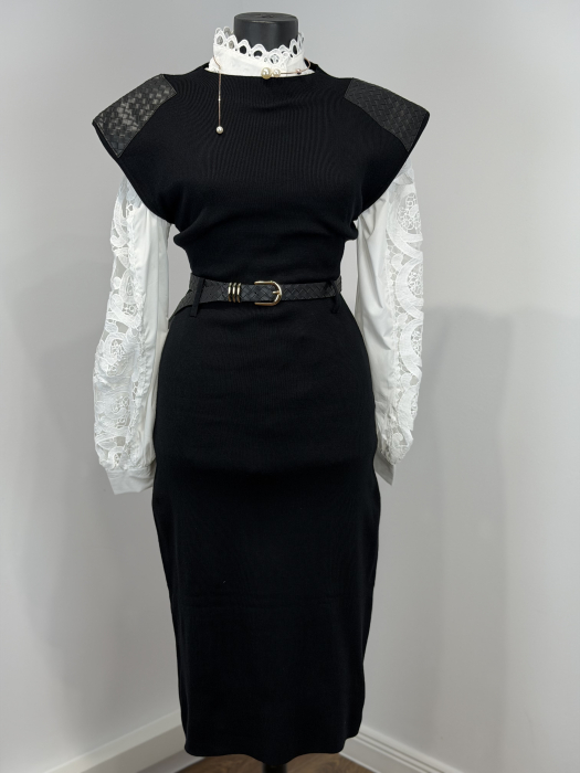 Rochie din Tricot curea inclusă [5]
