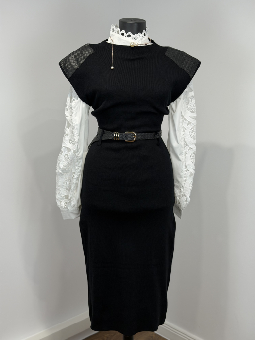 Rochie din Tricot curea inclusă [3]