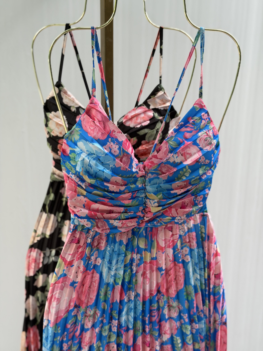 Rochie Dominicana plisată -bleo [4]