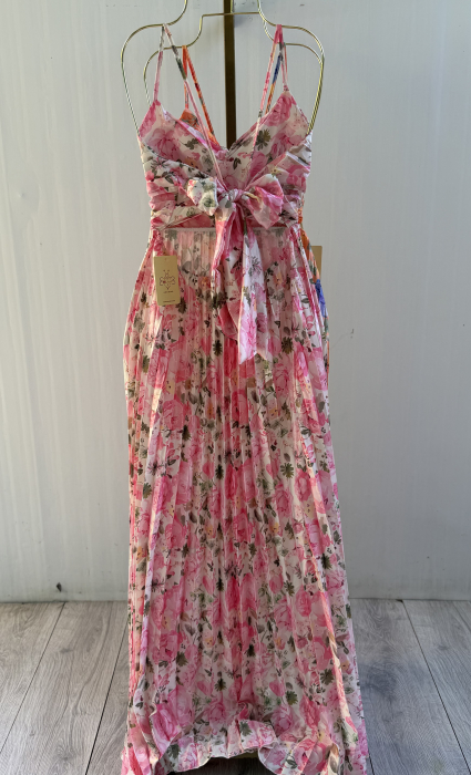 Rochie Dominicana plisată -rose [4]