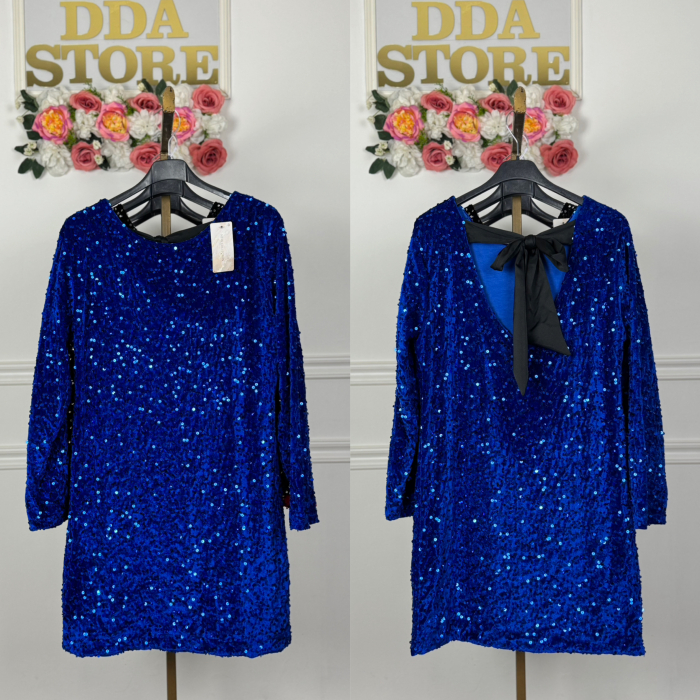 Rochie Elsa cu paiete - Bleo [4]