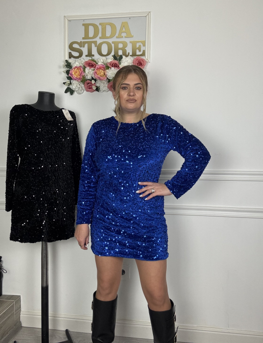 Rochie Elsa cu paiete - Bleo [2]