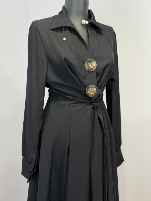 Rochie Grace - negru [4]
