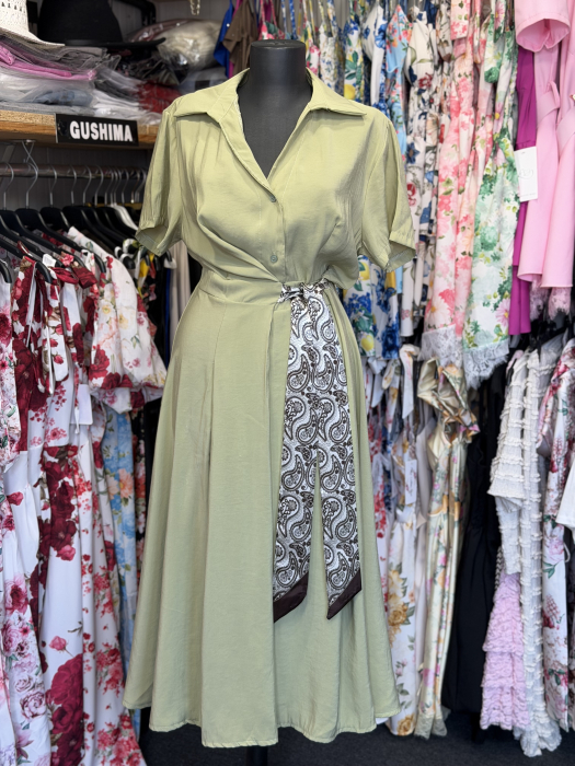 Rochie Grace- olive [3]