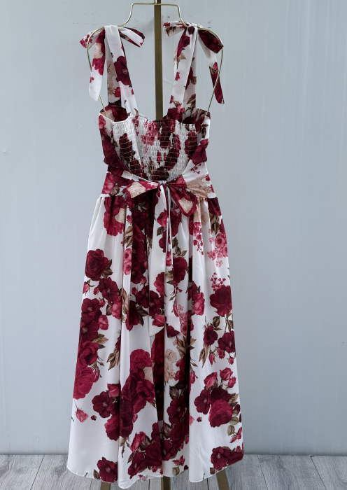 Rochie Miray trandafiri rosu [3]