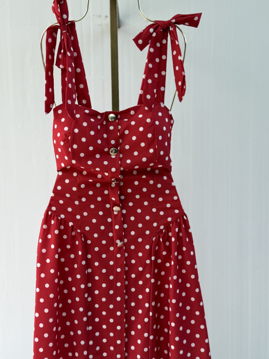 Rochie Miray Scurt Buline - Rosu [2]