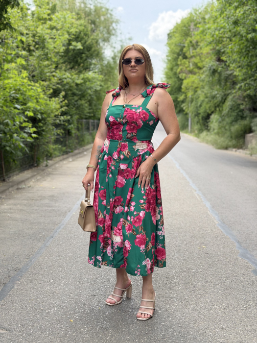 Rochie Miray Verde - [2]