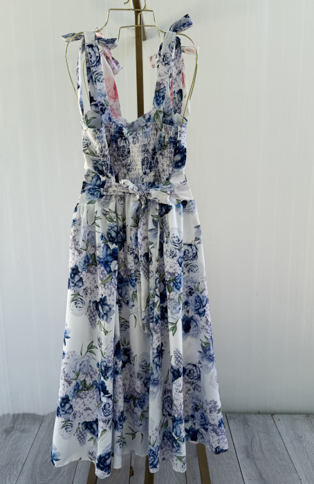 Rochie Miray floral bleo [2]