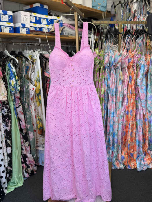 Rochie Mykonos roz [2]