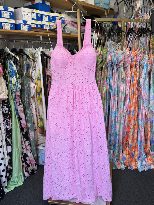 Rochie Mykonos roz [5]