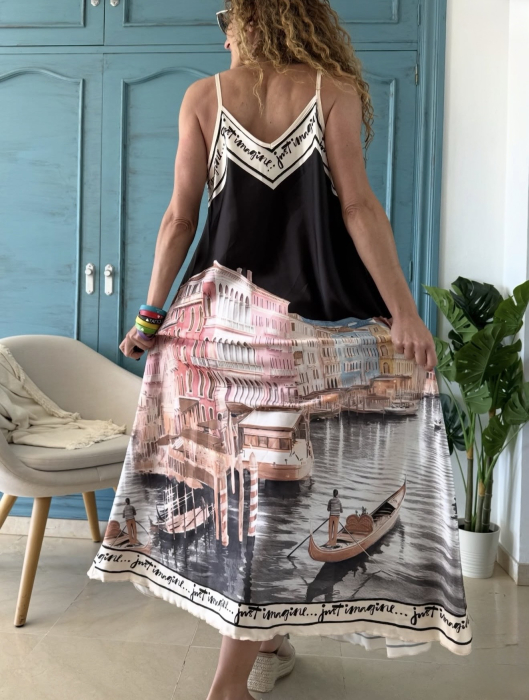Rochie Positano negru - [2]