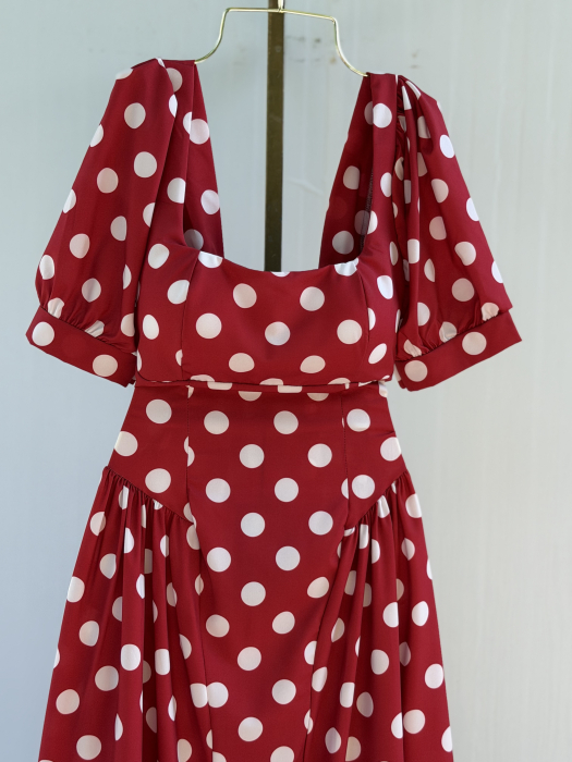 Rochie Roma - Buline Rosu [2]