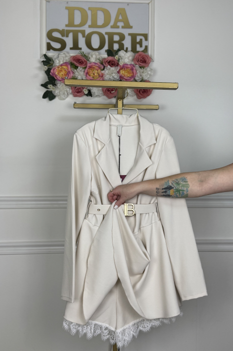 Rochie Stil Salopeta Nairobi - Bej [2]