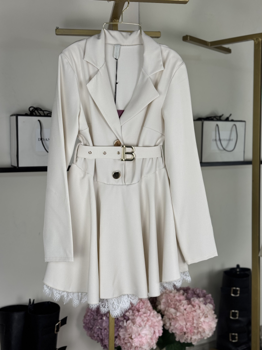 Rochie Stil Salopeta Nairobi - Bej [4]