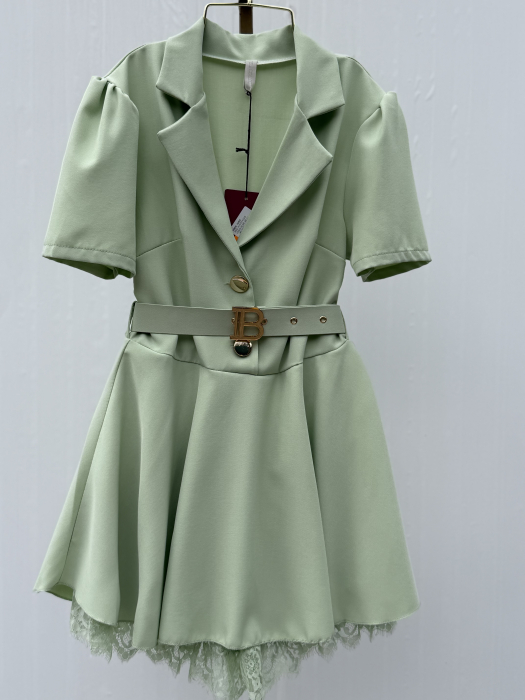 Rochie Stil Salopeta Nairobi03 - Verde [2]