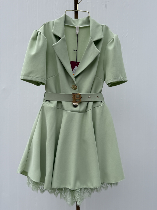 Rochie Stil Salopeta Nairobi03 - Verde [3]