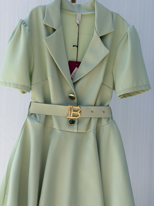 Rochie Stil Salopeta Nairobi03 - Verde [2]