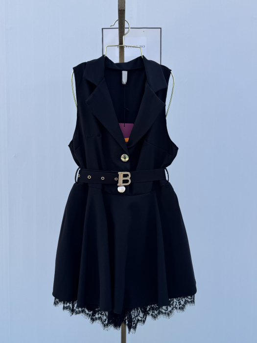 Rochie Stil Salopeta Nairobi2 - negru [4]