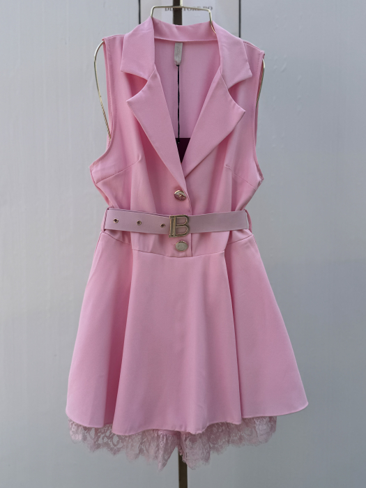 Rochie Stil Salopeta Nairobi2 -Roz [4]