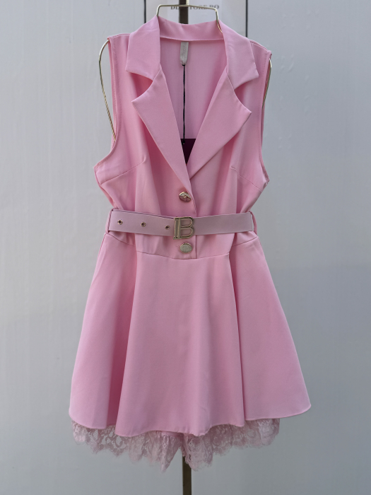 Rochie Stil Salopeta Nairobi2 -Roz [3]