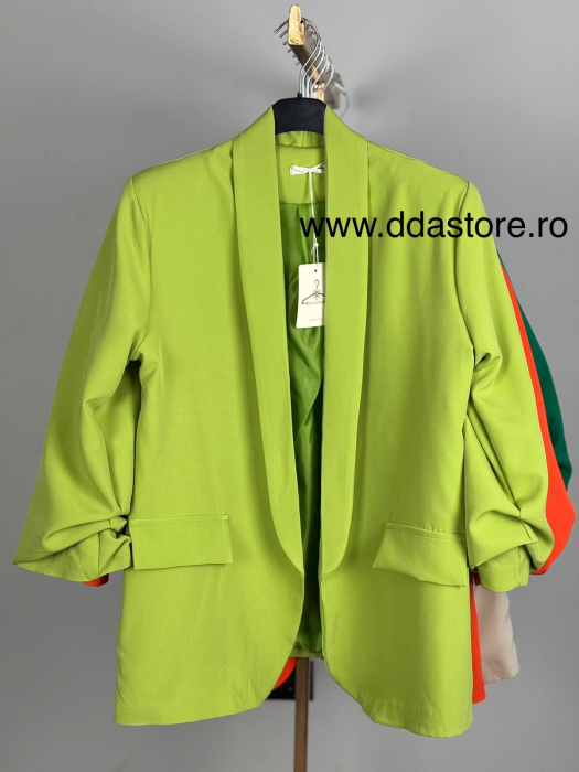 Sacou Dama verde-fistic [1]