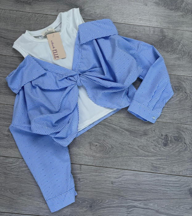 Set Blugi Skinny si Camasa  7393 [3]