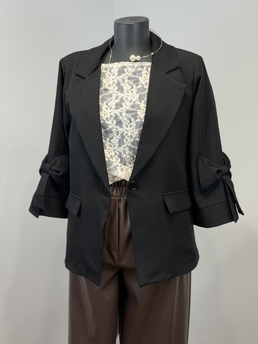 Set Sacou și Pantaloni piele-eco Monaco [5]