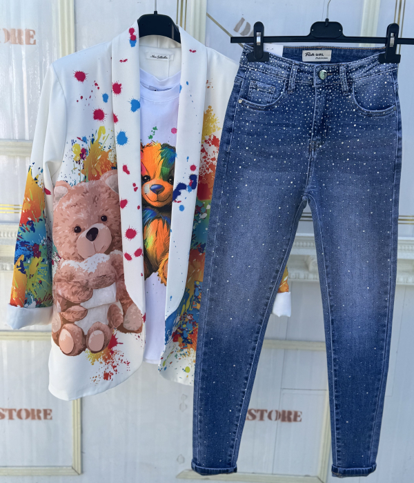 Set Dama Sacou, Tricou, Blugi STP01 [5]