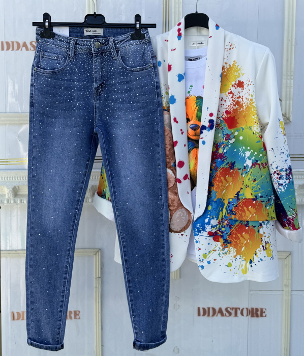 Set Dama Sacou, Tricou, Blugi STP01 [2]