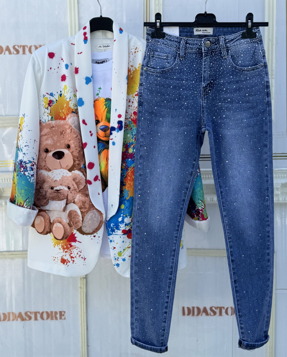 Set Dama Sacou, Tricou, Blugi STP01 [3]