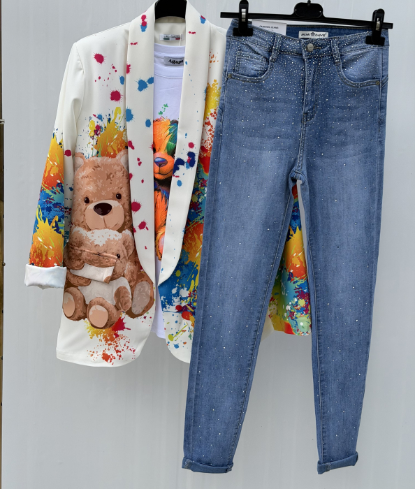 Set Dama Sacou, Tricou, Blugi STP01 [2]